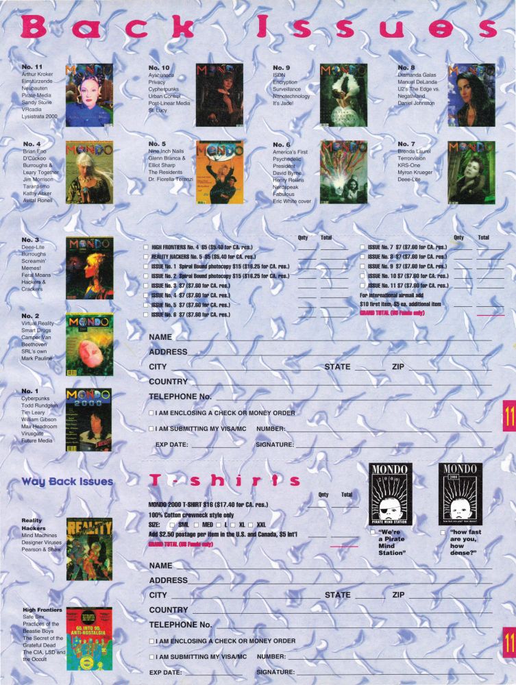 Mondo 2000 Magazine