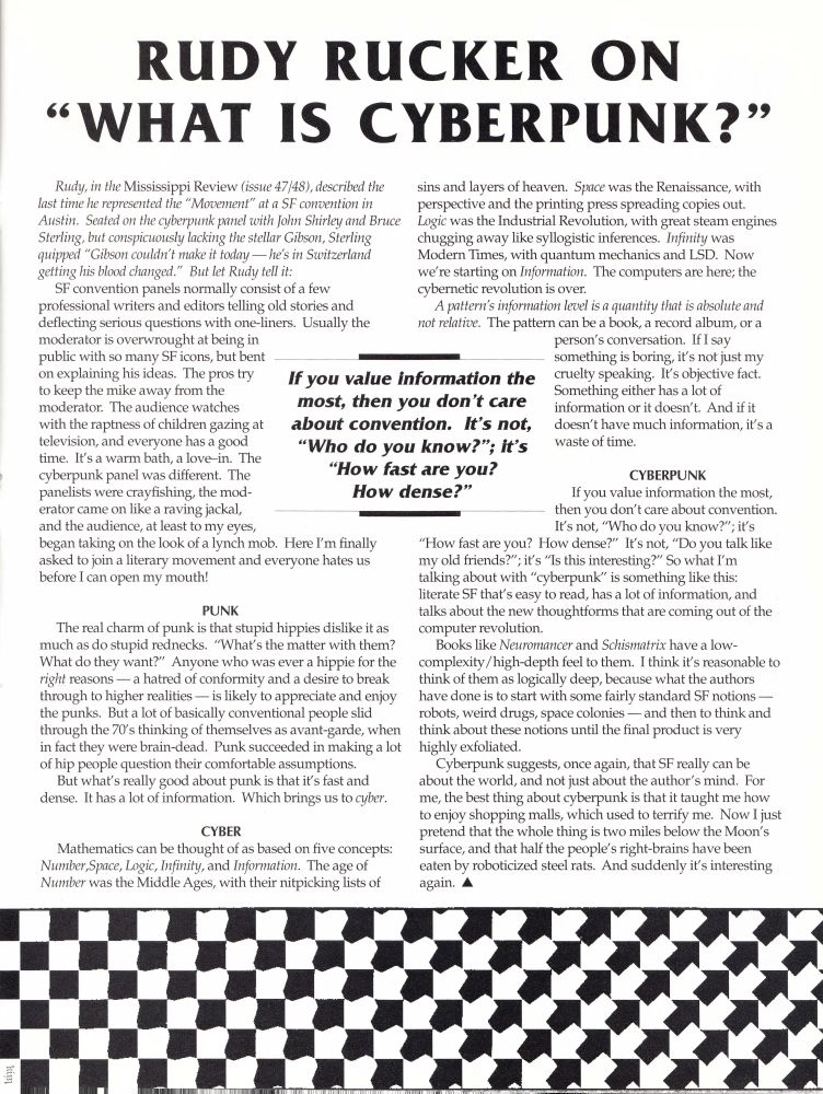 Mondo 2000 Magazine