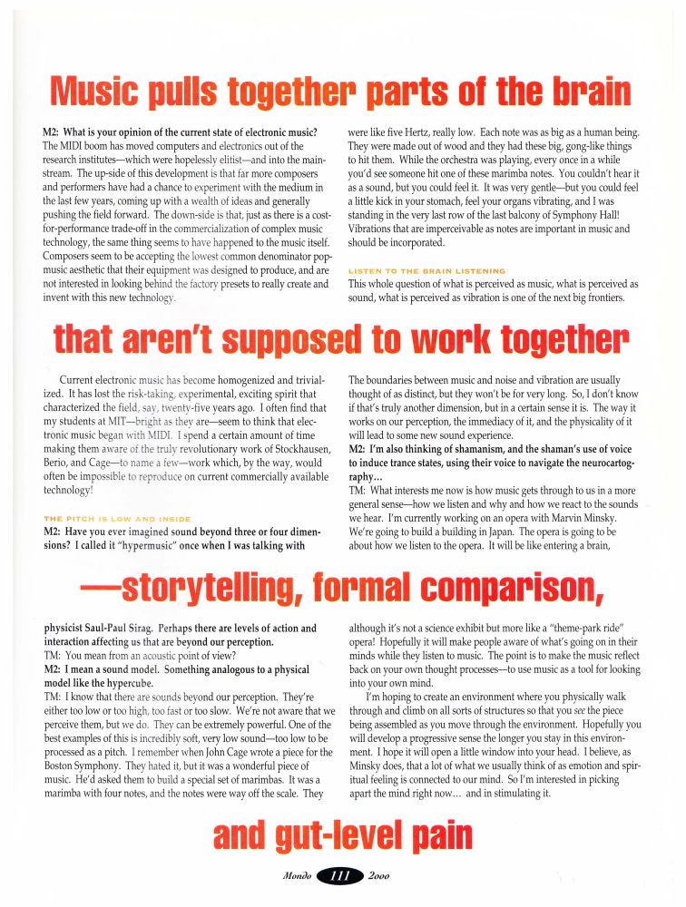 Mondo 2000 Magazine