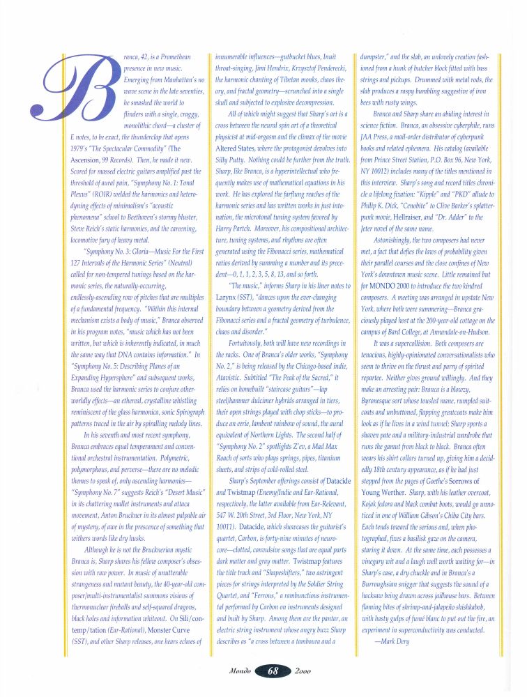 Mondo 2000 Magazine
