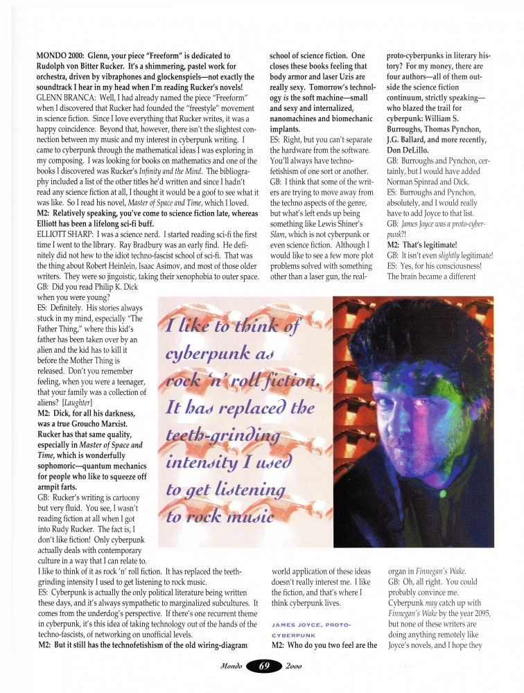 Mondo 2000 Magazine