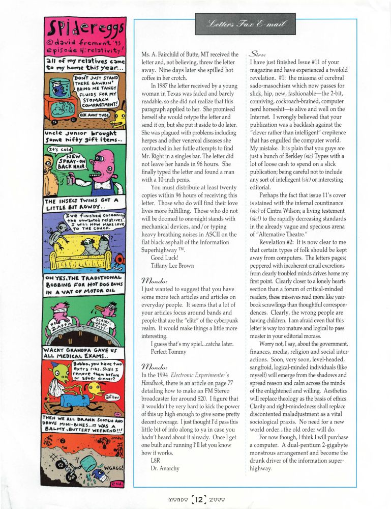 Mondo 2000 Magazine