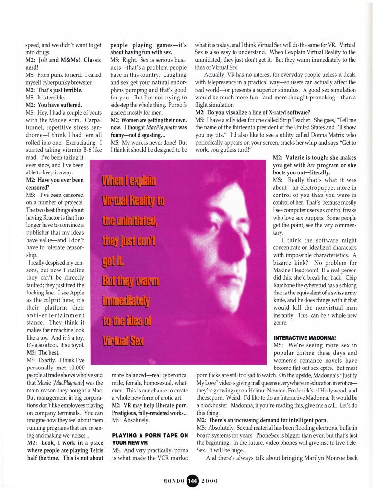 Mondo 2000 Magazine