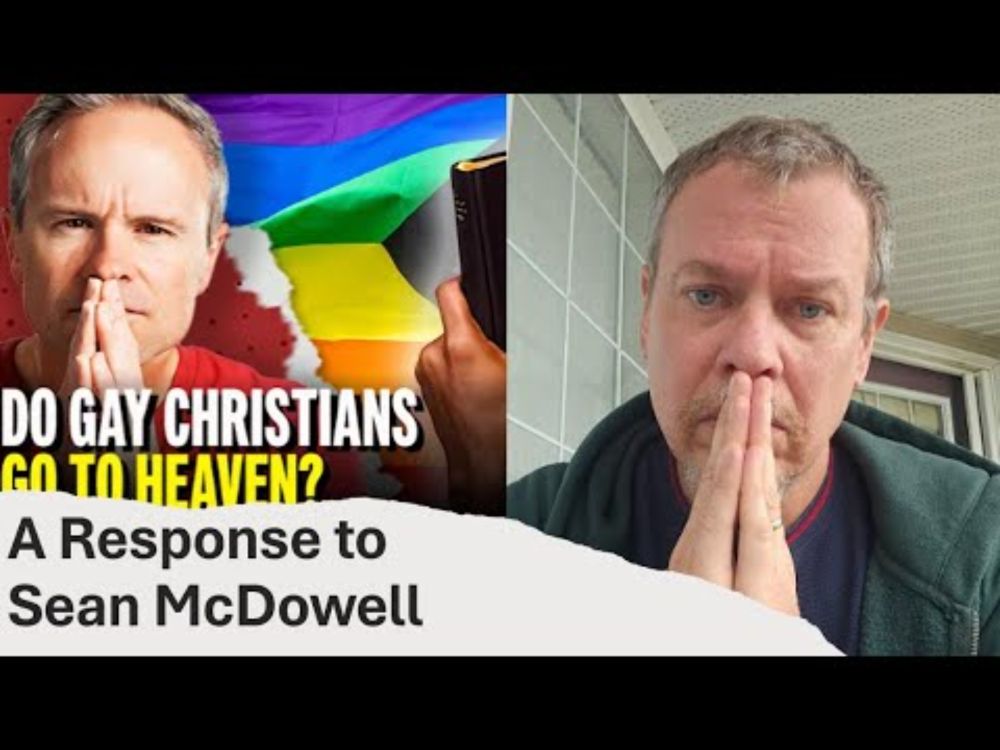 Sean McDowell's Double Standard on Gay Marriage