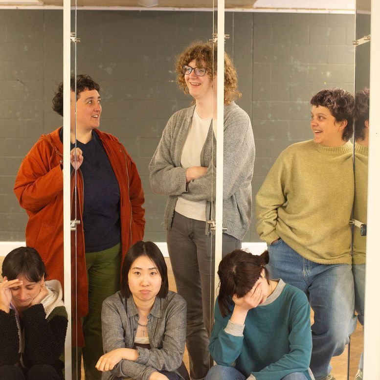 A group of people posing for a photo