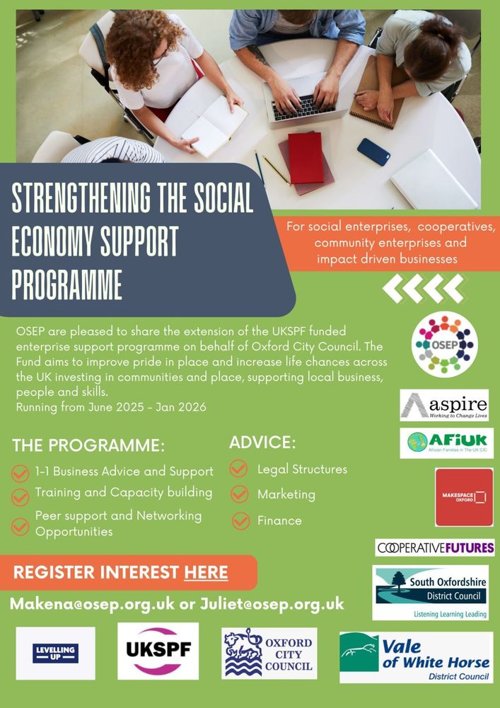OSEP support programme flyer