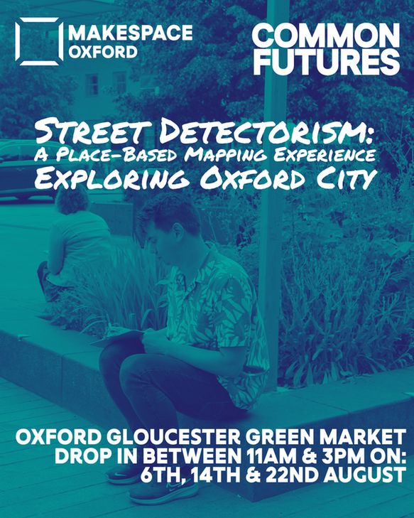 Street Detectorism flyer with the name of event, dates, and times