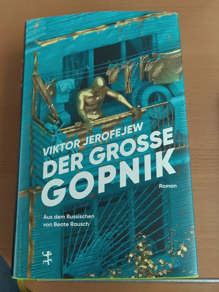 Buchcover: Der Große Gopnik, Roman von Viktor Jerofejew.