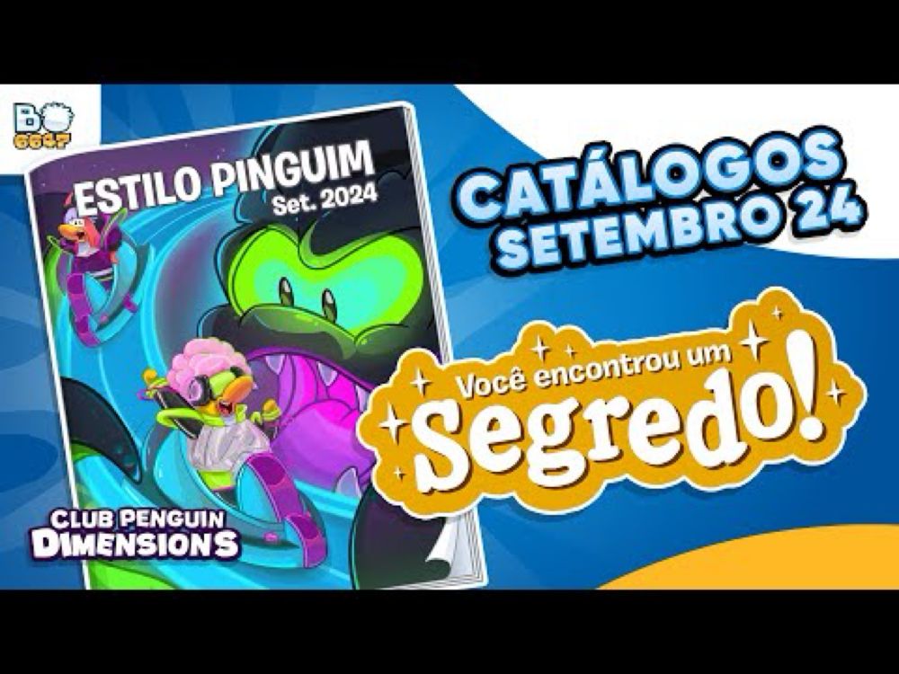 Segredos dos catálogos Club Penguin Dimensions - Setembro 2024