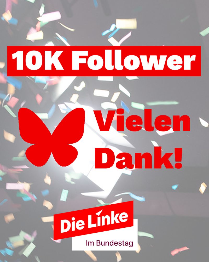 10.000 Follower!
Vielen Dank!