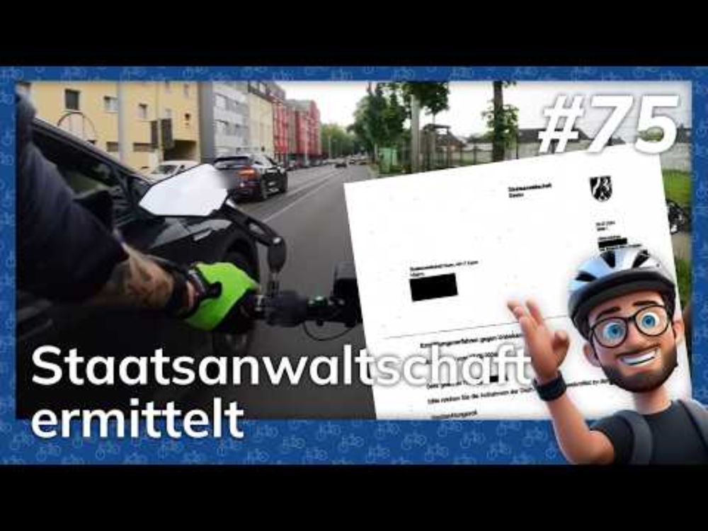 😱 Staatsanwaltschaft ermittelt 10cm Abstand & Über Rotlicht bei 8,5s – Berlin Cycling Diary #75