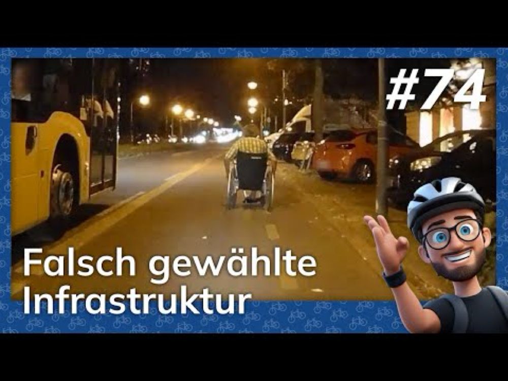 ♿️ Mit dem Rollstuhl auf der Fahrbahn – Berlin Cycling Diary #74