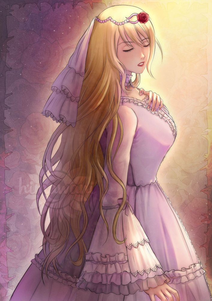 Illustration of my vampire lady Lucine