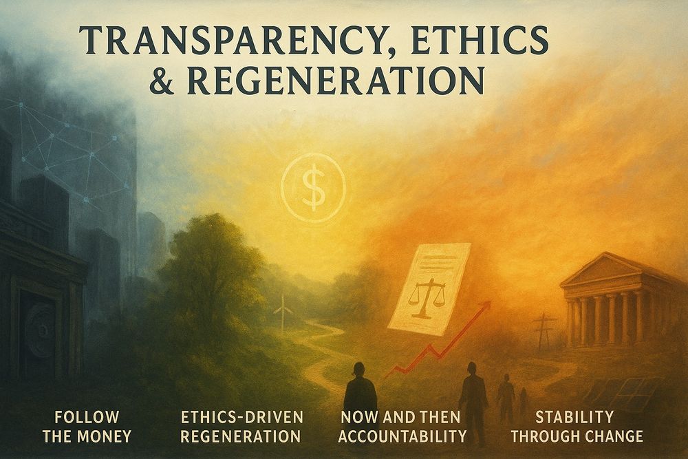 Transparency, Ethics & Regeneration Civic Empowerment Resources CER 6-10 #ChatGPTimage Llewelyn Pritchard 23 November 2025