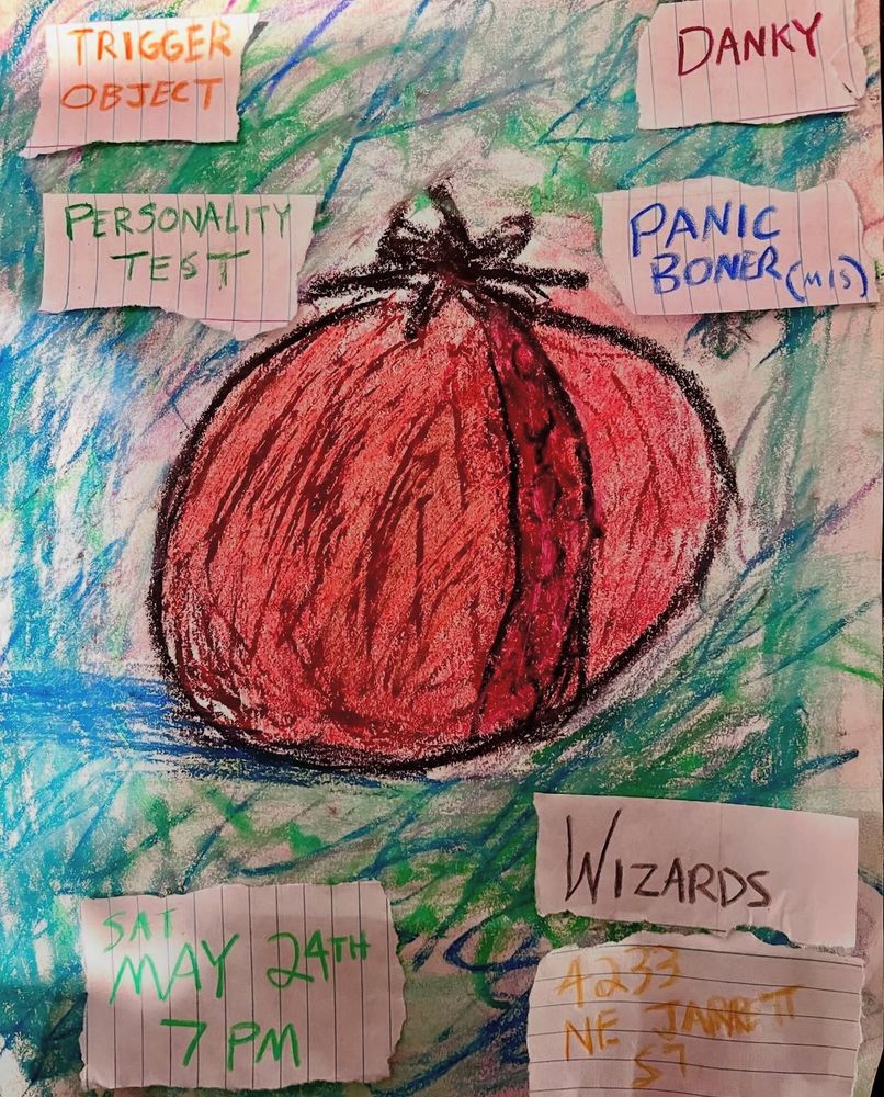 5/24 personality test panic boner Danky trigger object at wizards in Portland 