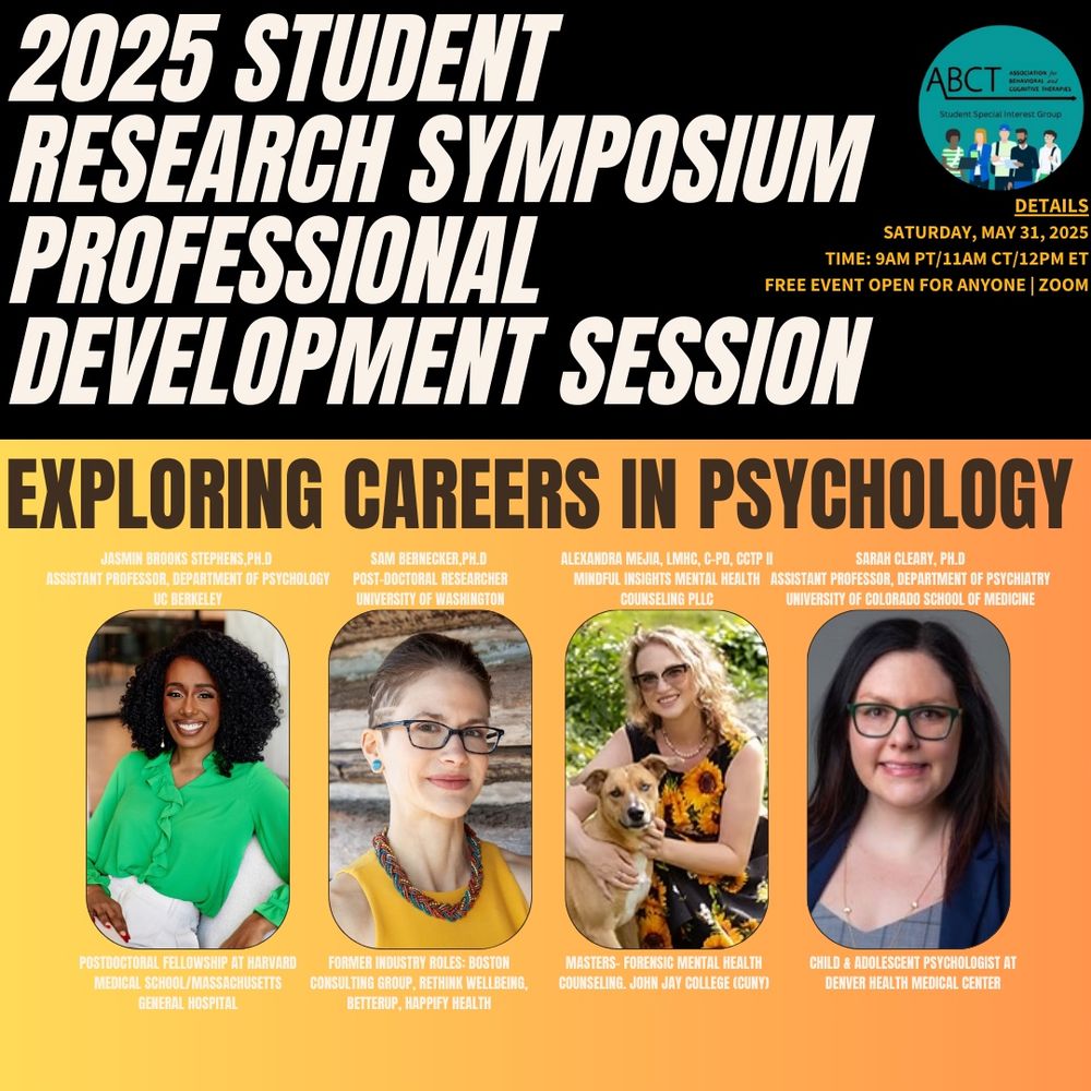 Exploring careers in psychology mid symposium panel 