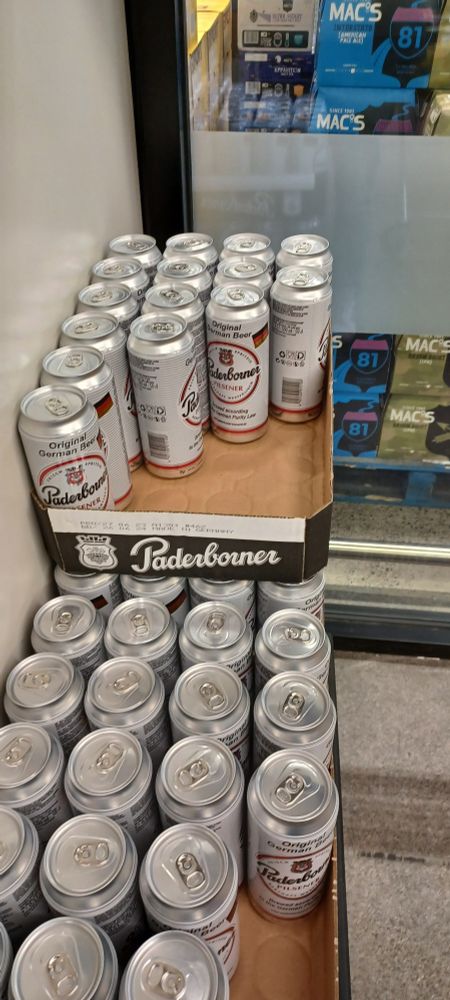 Paderborner Bier in Dosen