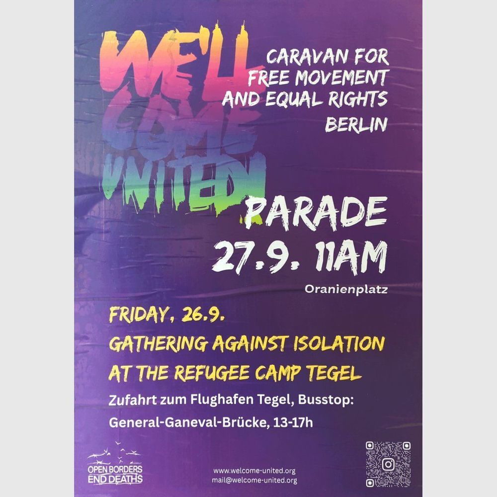 Caravan for free movement and equal rights Berlin

2025

#politicalposter #berlinposter #freemovement #b2609 #b2709 #wellcomeunited