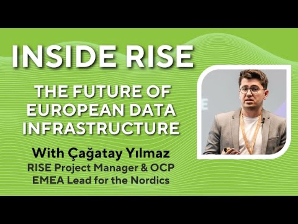 Inside RISE: Sweden's OCP Innovation Hub & The Future of European Data Infrastructure