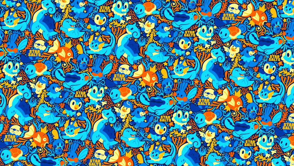 Water pattern by StarSalts