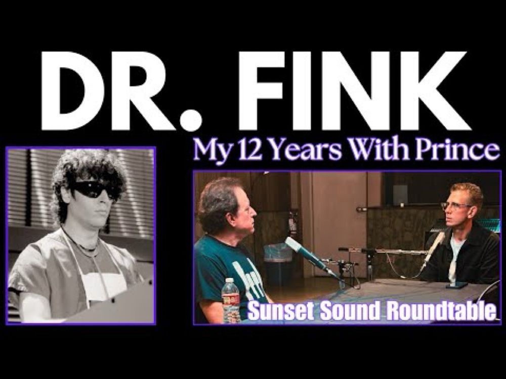 Dr. Fink "My 12 Years With Prince". The Interview. Sunset Sound Roundtable