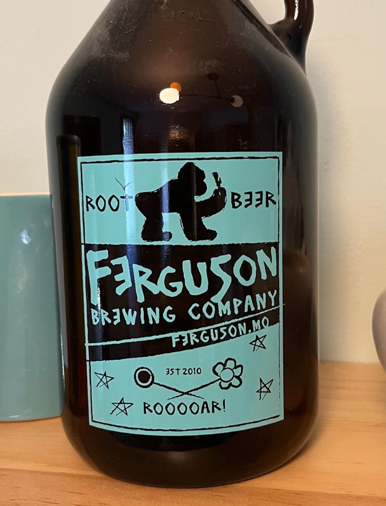 2014 era Rootbeer growler jug. 