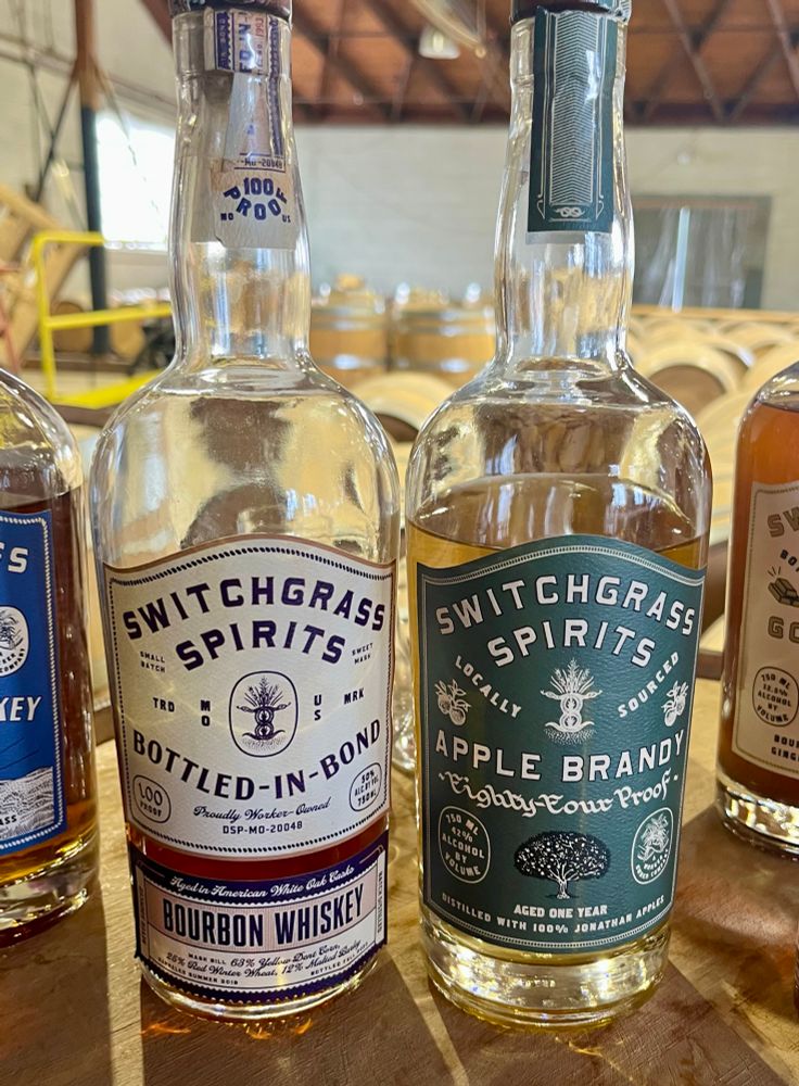 Bottled in Bond Bourbon by Switchgrass 