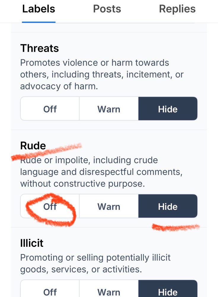 Rude posts were hidden. Ha