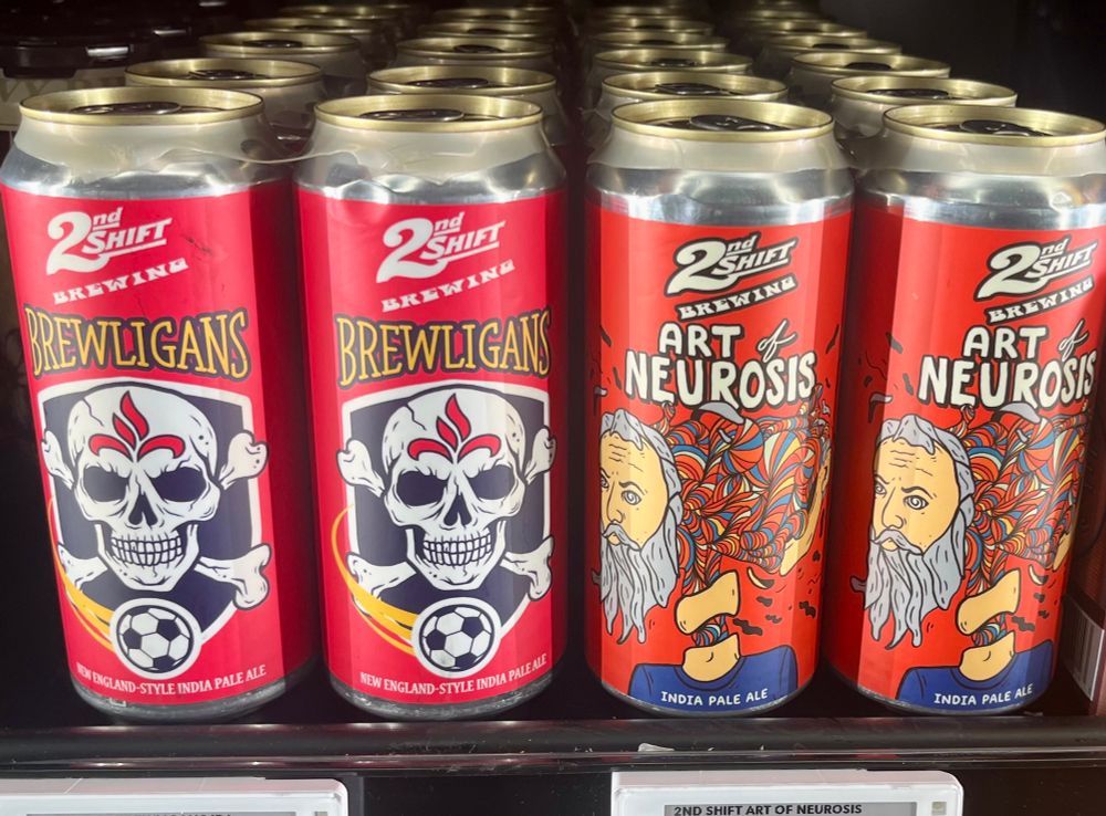 2nd Shift craft beer in cans STL, MO 
