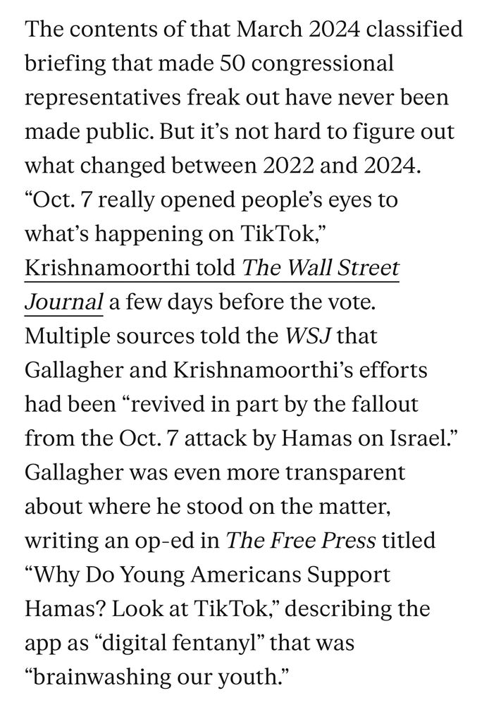 The contents of that March 2024 classified briefing that made 50 congressional representatives freak out have never been made public. But it's not hard to figure out what changed between 2022 and 2024. 