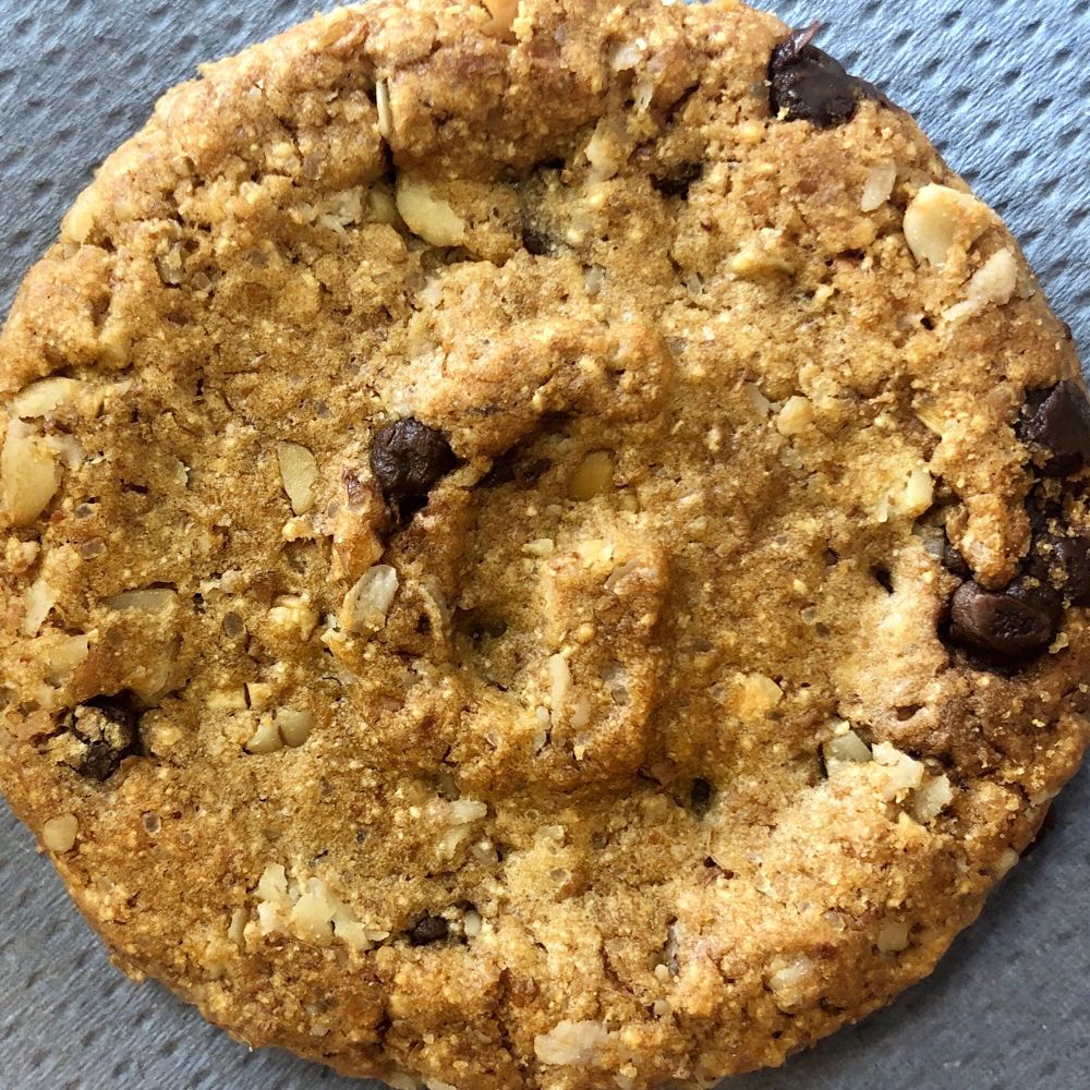 Galbusera cookie with a big “G” that looks like a Gitpod cookie