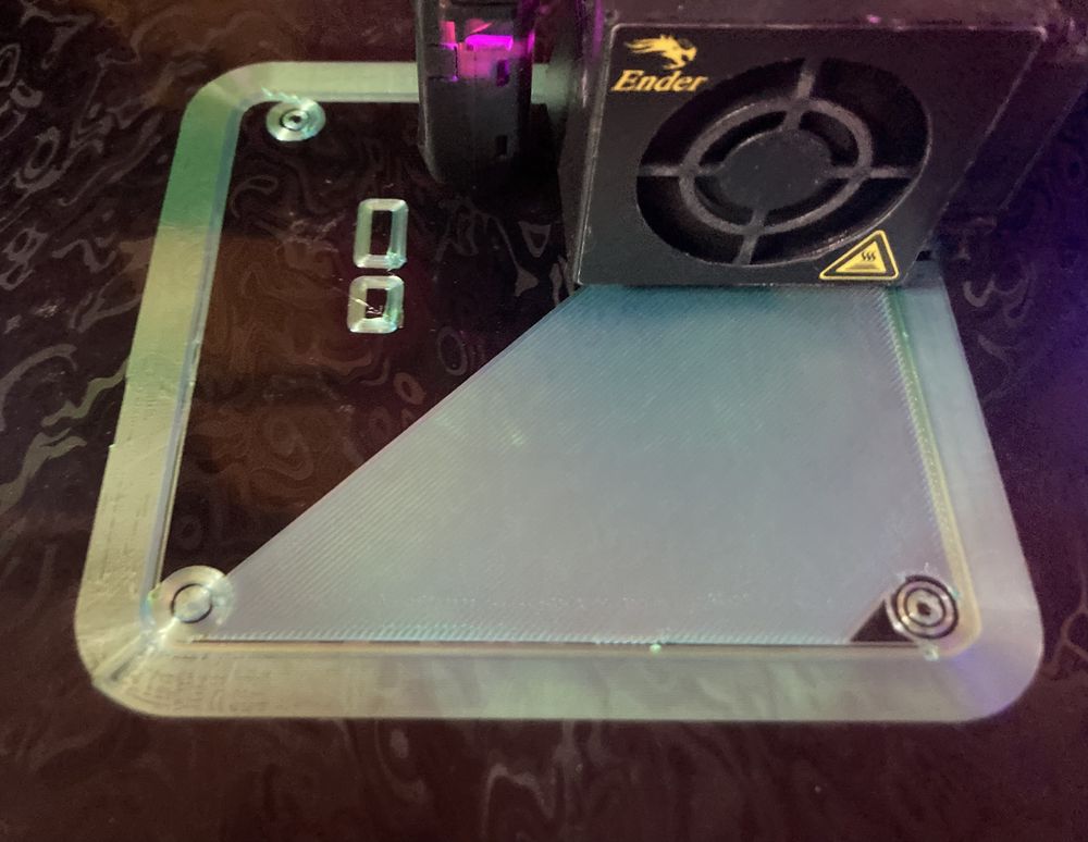 new case printing in progress