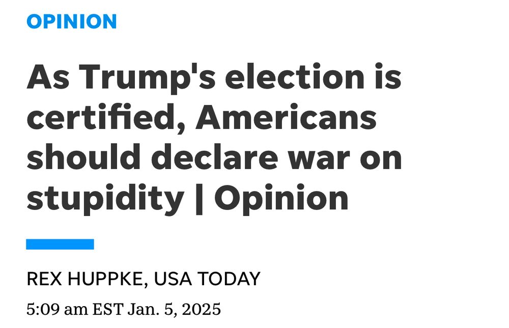 As Trump's election is certified, Americans should declare war on stupidity | Opinion