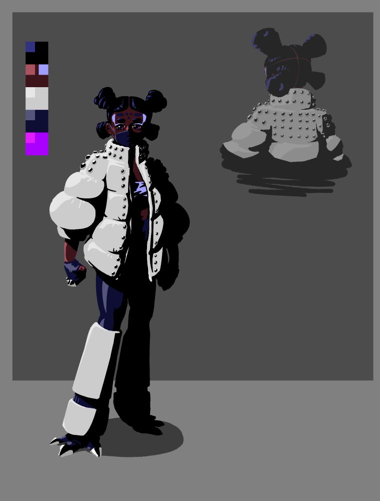 Front and rear view of Anele