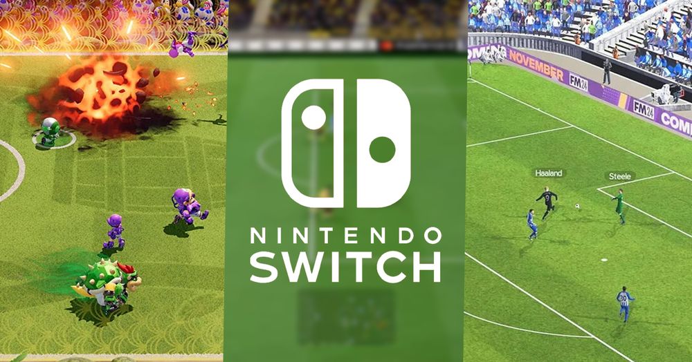 Les meilleurs jeux de foot sur Nintendo Switch