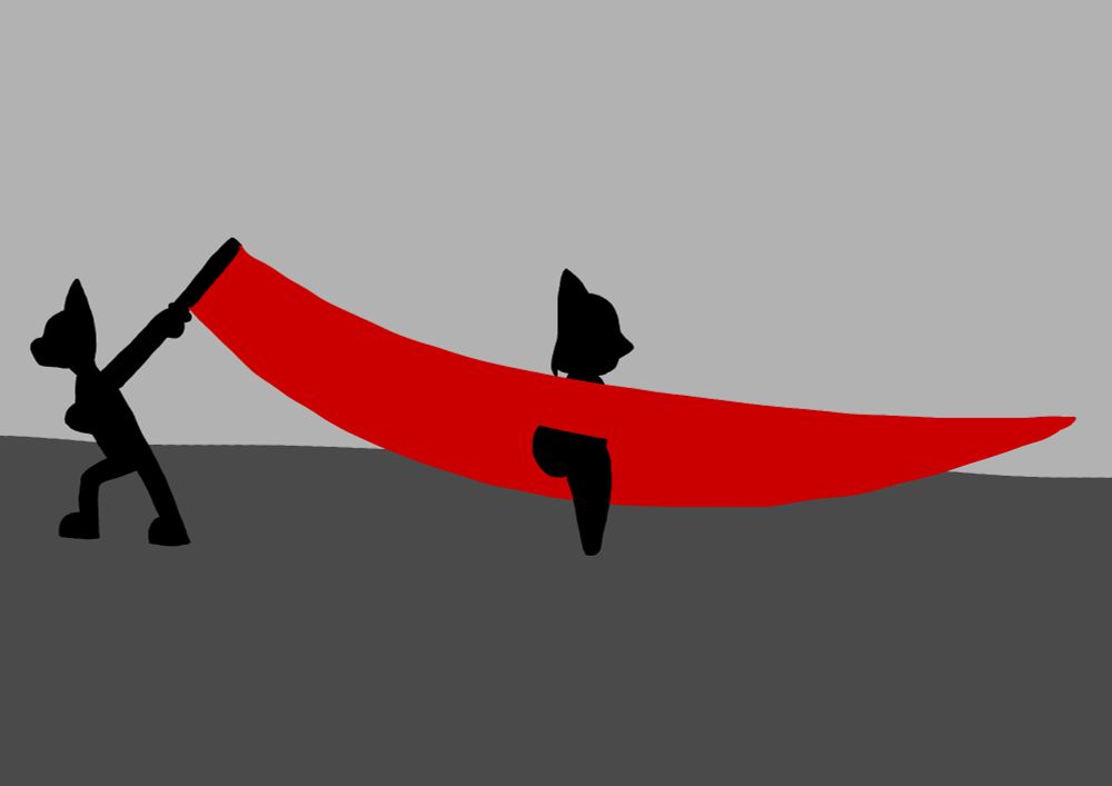 Cryo being cut in half by an unknown person