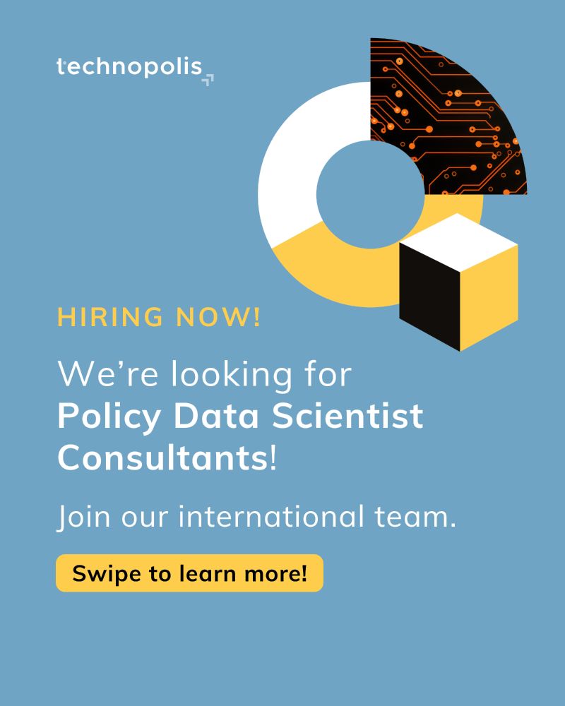 Technopolis Group is hiring. We’re looking for Policy Data Scientist Consultants!