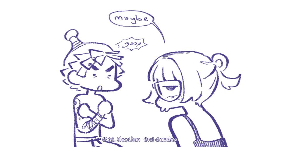 MC: "maybe"
parker: "*gasp*"