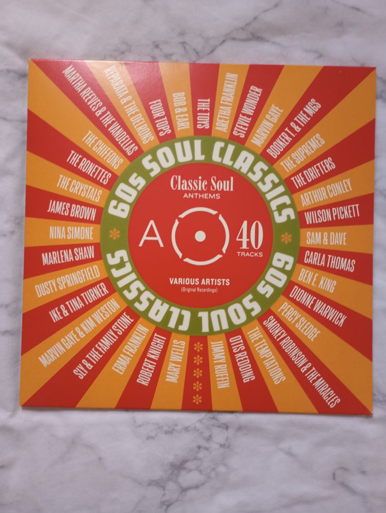 LP front cover of 60s Soul Classics 