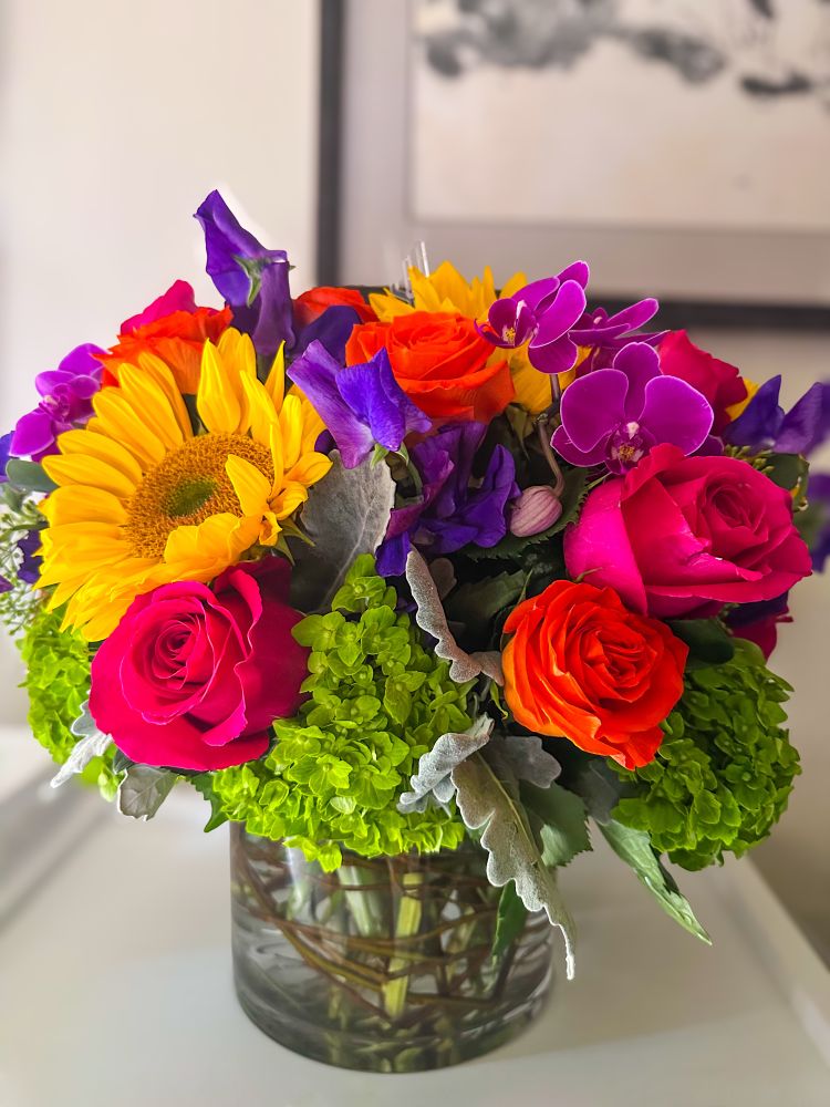Flowers in a vase