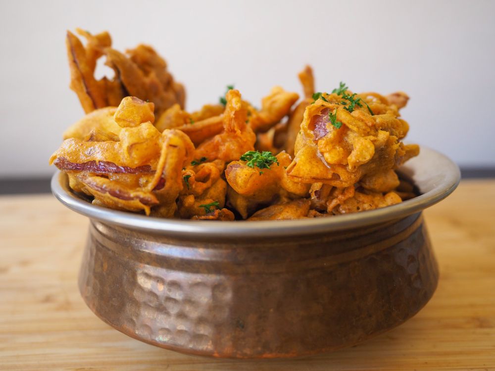 Onion Bhaji (Indian fritters)