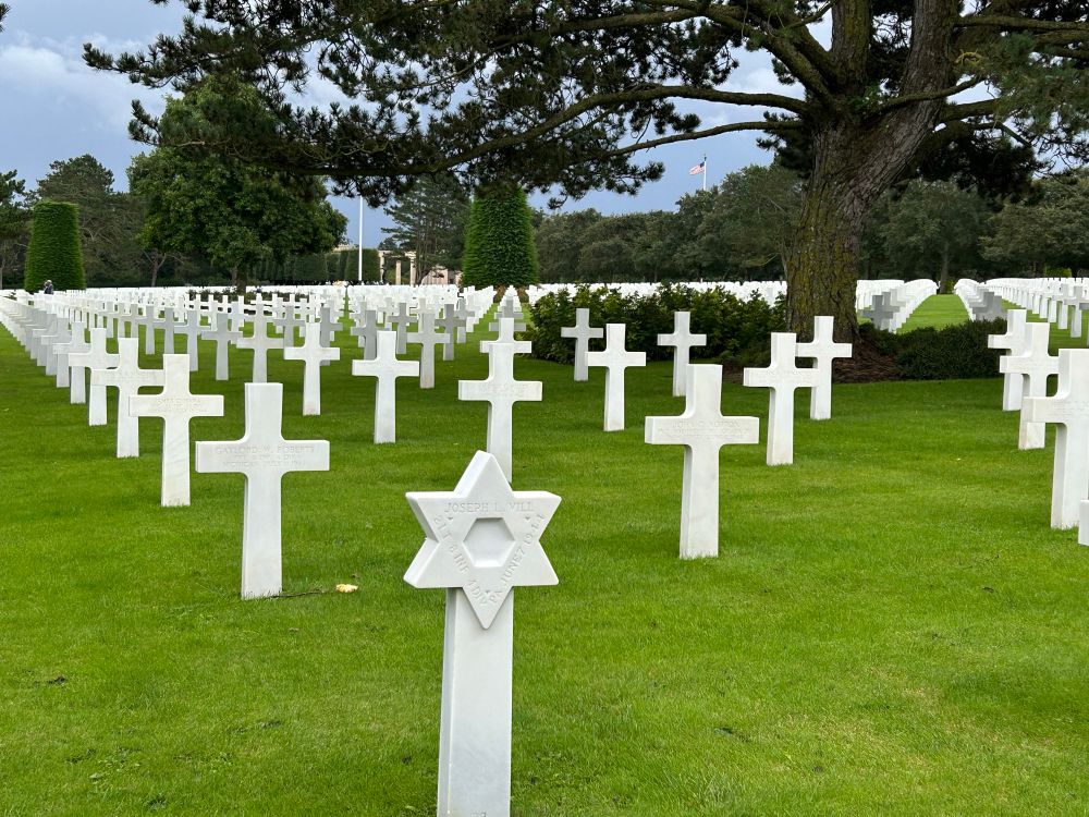 Amerikanischer soldatenfriedhof