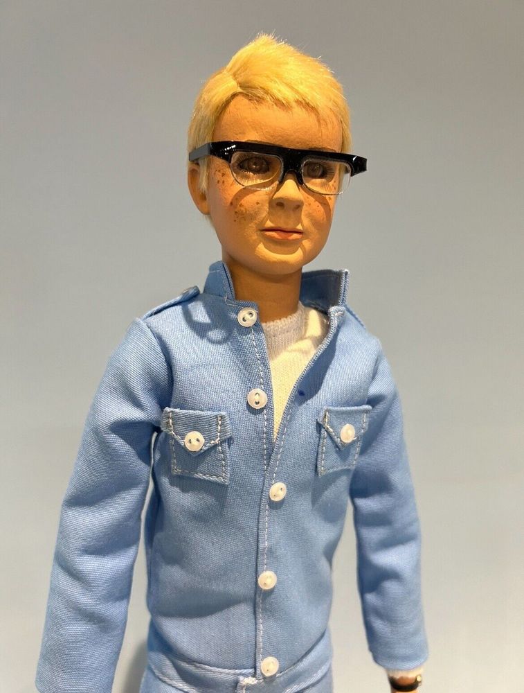 Gerry Anderson character ‘Joe 90’: replica puppet.