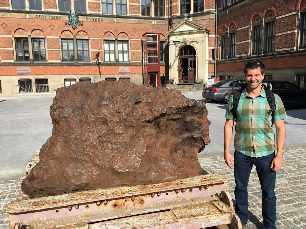Cape York meteorite in Copenhagen