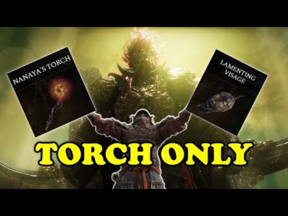 Can you beat EVERY Elden Ring DLC boss with a torch?