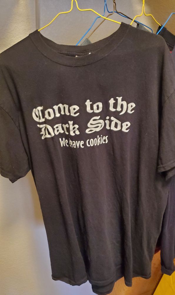 Come to the dark side -- we have cookies.