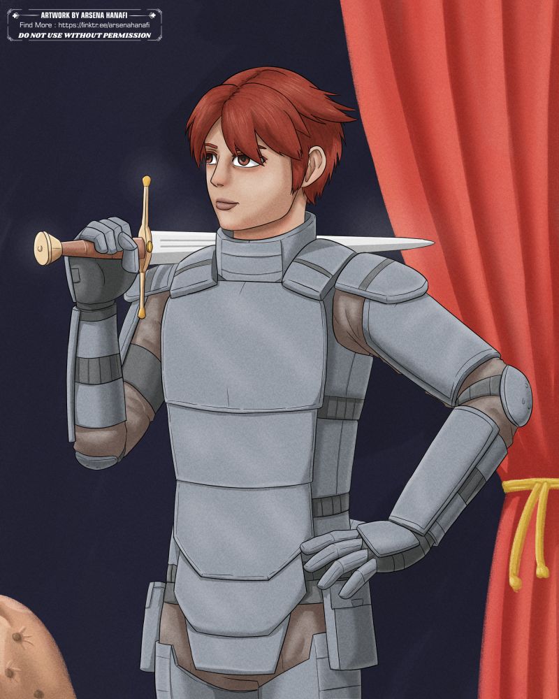 A red haired knight