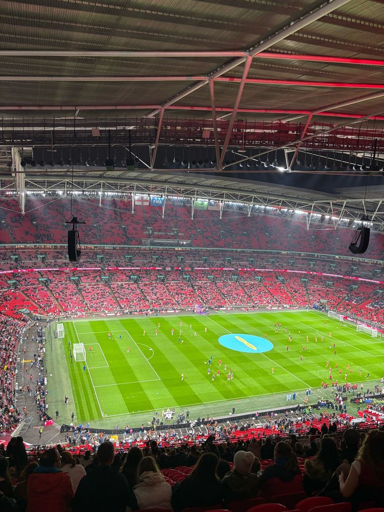 Wembley stadium picture for high seats for England vs USA 