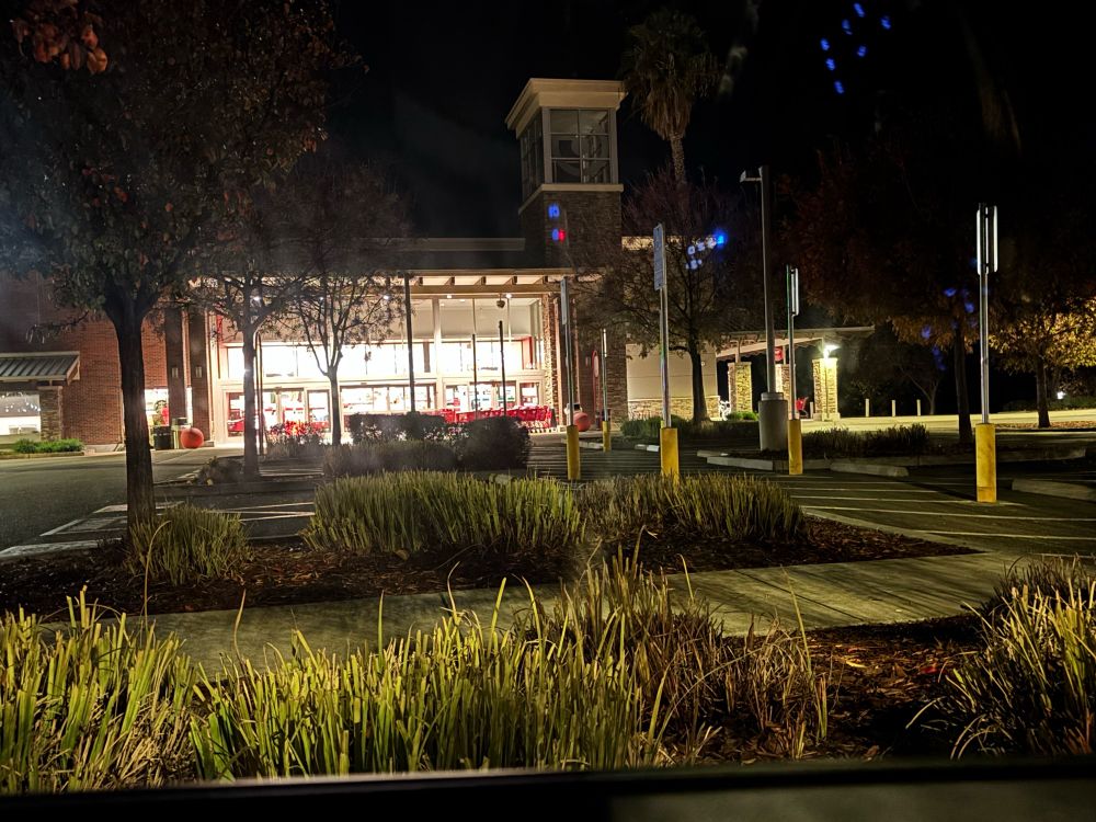 Distance shot of a Target before Black Friday opening