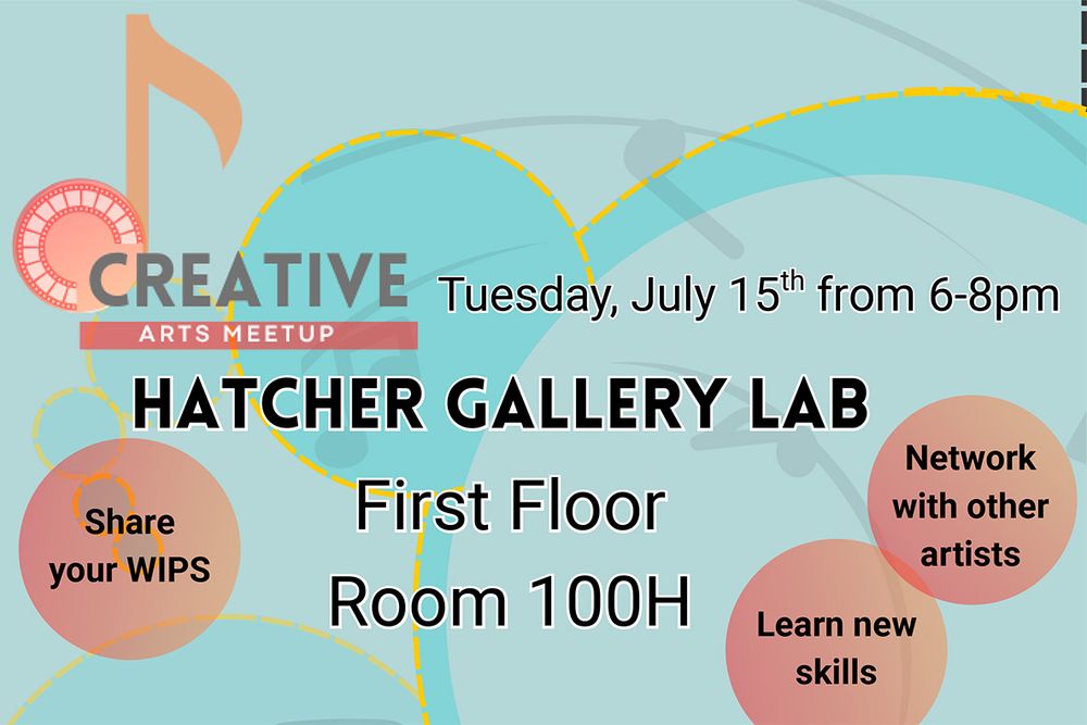 Creative Arts Meetup - network with other artists and learn new skills.